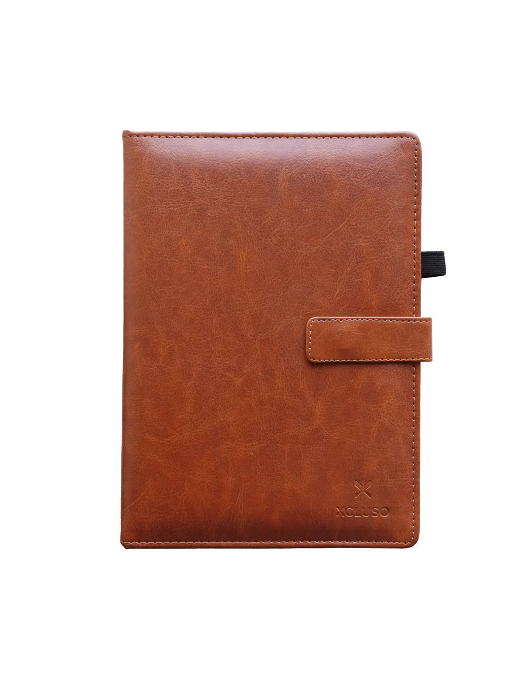 A5 Vegan Leather 8528 Tan Non Dated Diary
